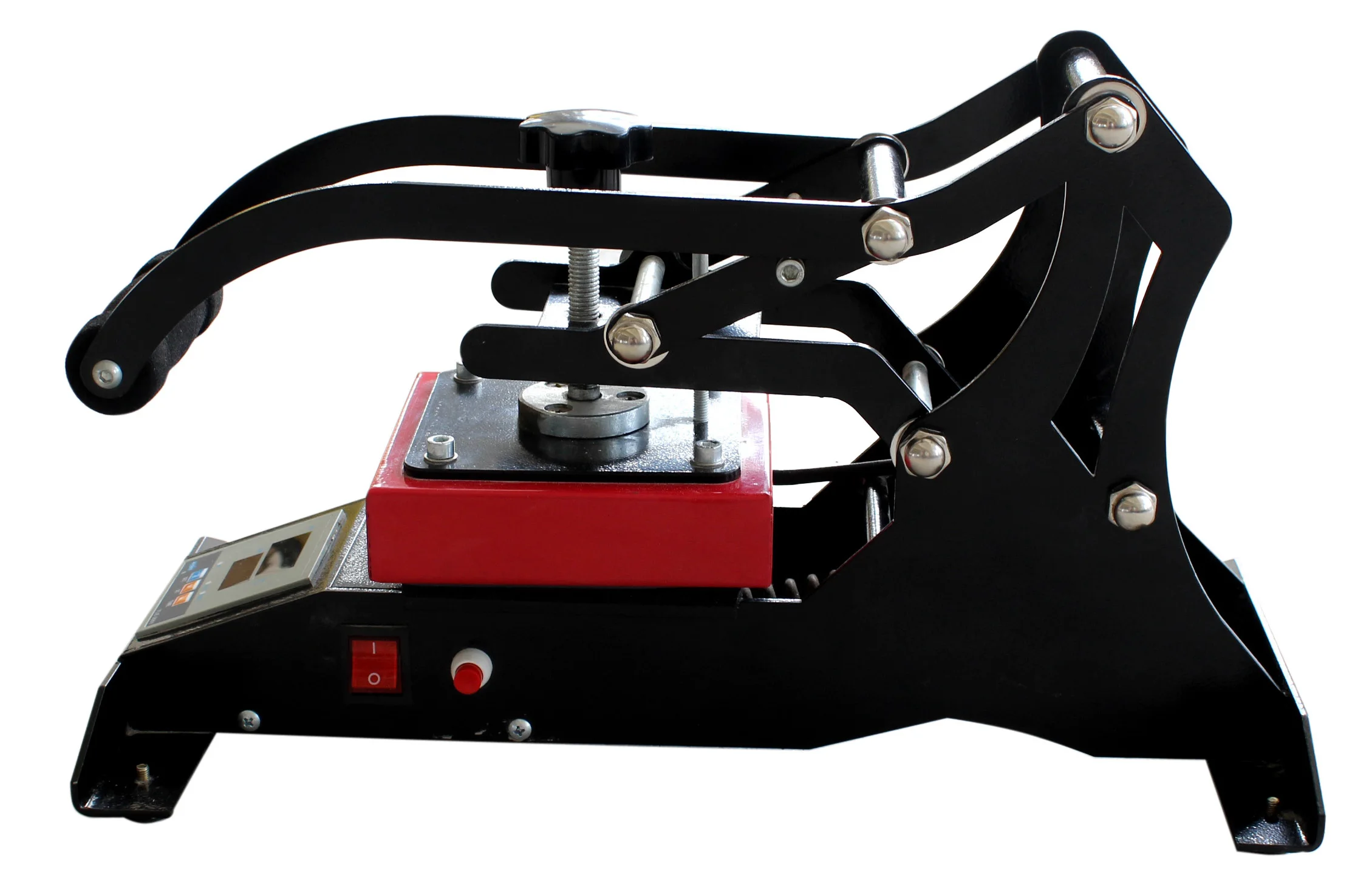 Hot Portable Mini Hand Operated Sticker Label Clothes Printing Heat Seal Press Transfer Machine