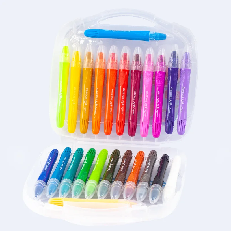 Набор водорастворимых карандашей для рисования маслом, 12/24/36/48 цветов