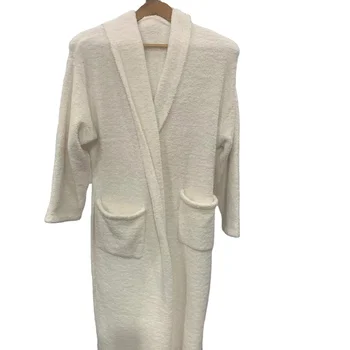 High Quality Super Soft Fluffy Homewear Sleep Pajama for Womstain Washing Toollyeste270mmh Robe OEM Spring All Seasons Luxury