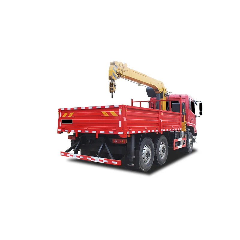 Dongfeng 6x4 Crane Truck Lorry Mounted Straight Arm 5ton Crane 8tons ...