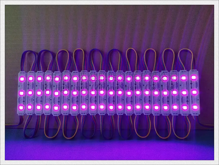 Injection With Lens Rgb Led Module Smd 5050 Waterproof Led Advertising ...