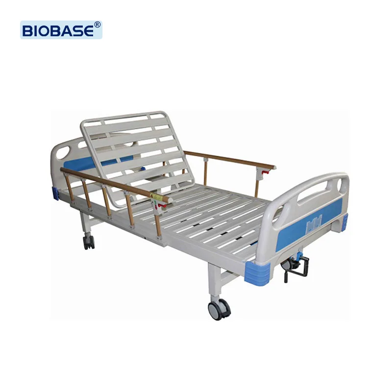 Bioabse Electrical Hospital Bed,Slatted Singlecrank Hospital Bed