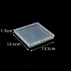 13.5cm square flat box, 13.5*13.5*1.7cm