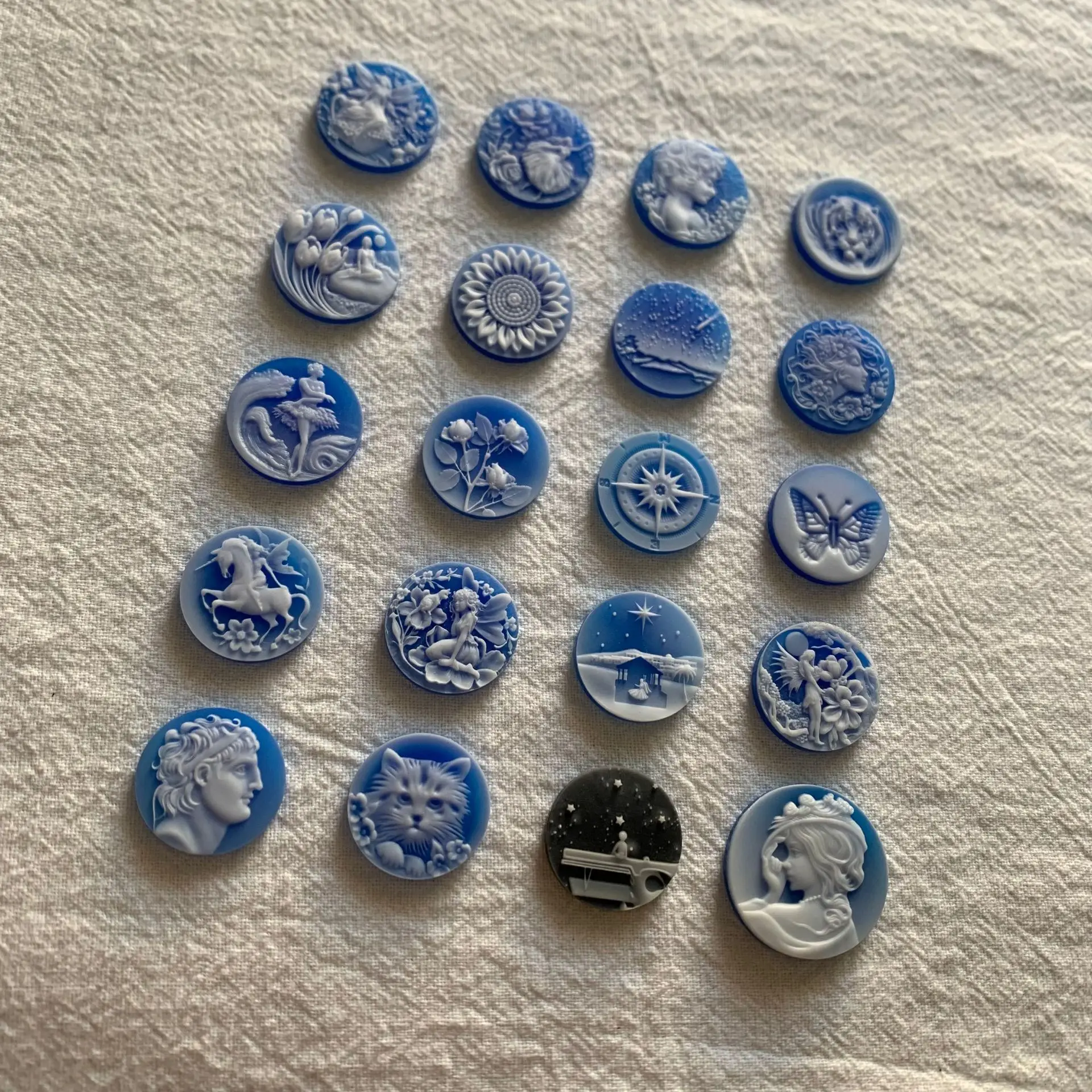 Vintage Victorian Agate Pendant Ring For Jewelry Making Oem