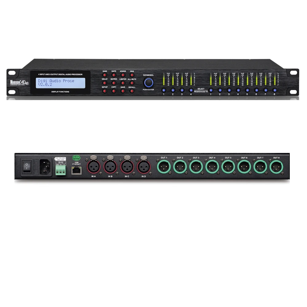 Dsp Processeur 24bit Sound System Processor 4 Input 8 Output Driverack