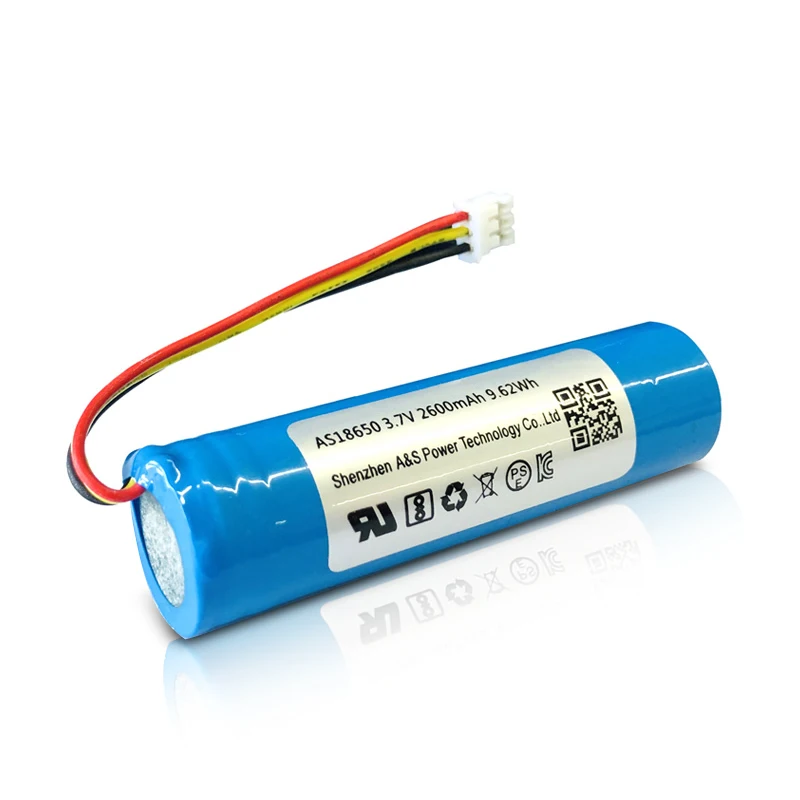 KC proved 3.6V 2600mAh 18650 rechargeable li ion battery