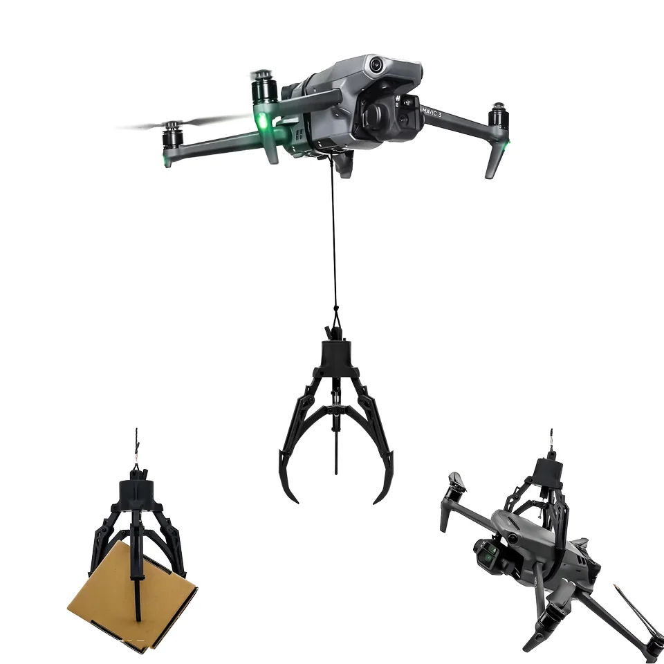 Universal for DJI Drone Accessories Remote Control with Max KM Range Air  Claw Dropper Drone Rescue Payload Grabber