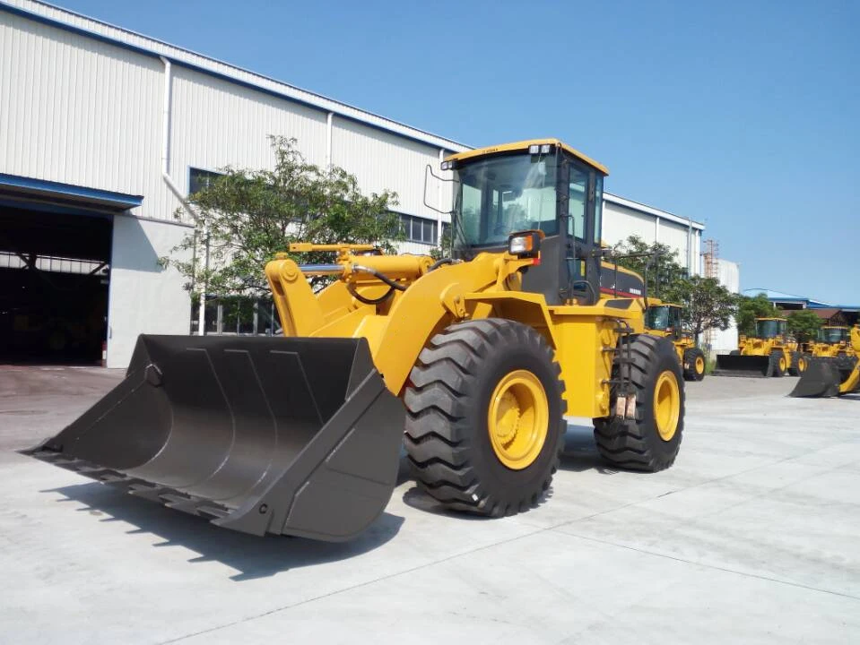 XGMA 5 Ton Small Front Wheel Loader XG955N for Sale with Core Motor Engine Bearing Pump Gearbox & PLC Components
