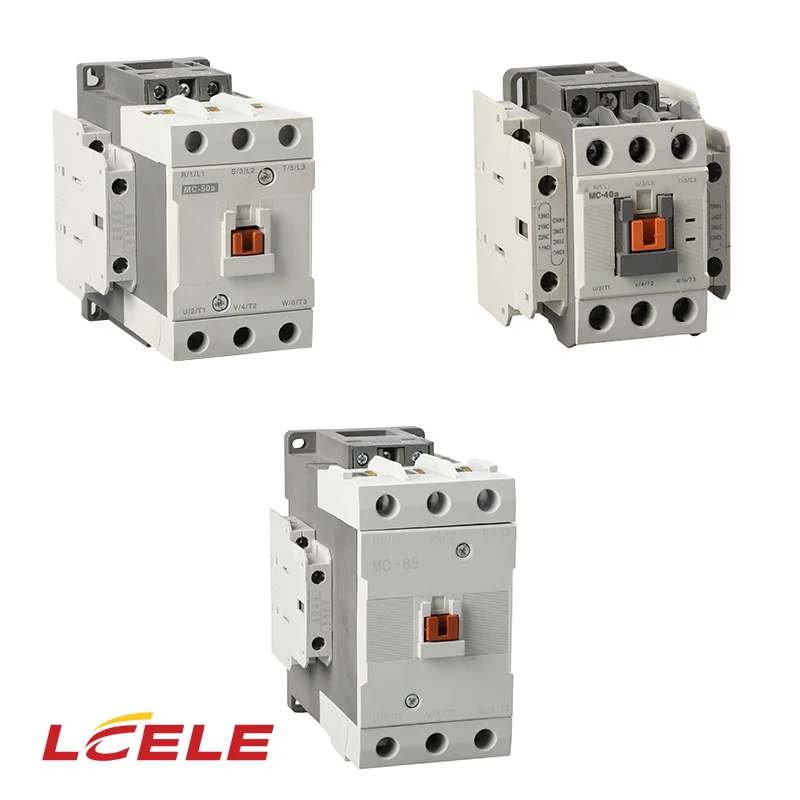 MC Type 3P AC Magnetic Contactor 24V-380V, 3 Phase Contactor, CE ...
