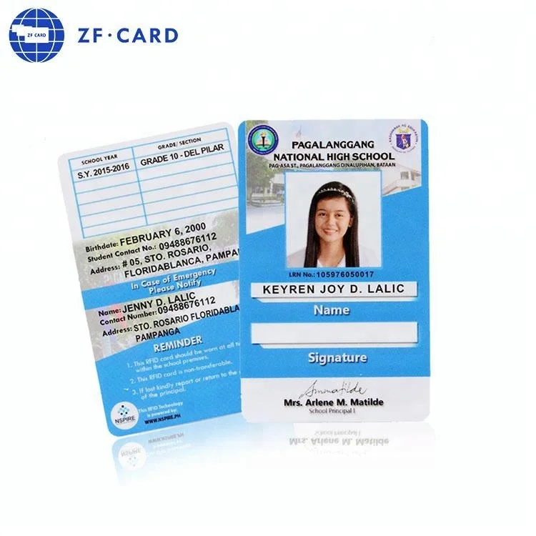 Free Sample! Cool Design Office Company Staff Id Card