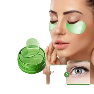 Seaweed Hydrogel Gel Eye Care Mask Organic Vegan Sheet Eye Patches for Dark Circles Removal Herbal Moisturizing