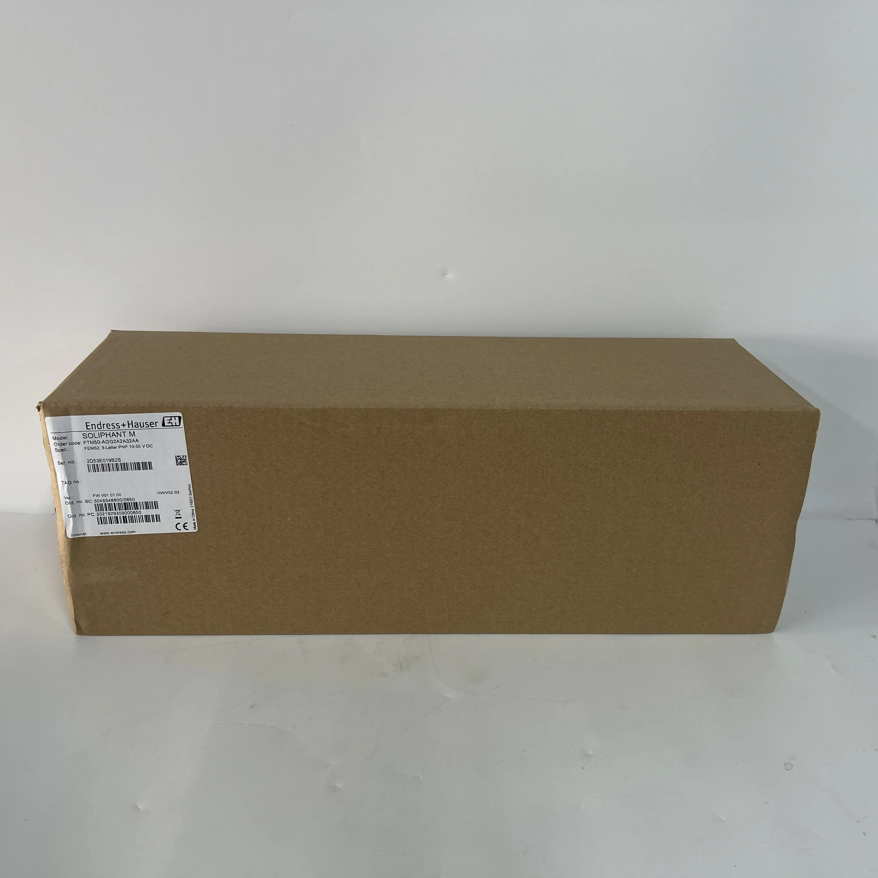 Endress+Hauser Electromagnetic Flow Meter FTM50-AGG2A2A32AA Endress+Hauser Electromagnetic Flow Meter FTM50-AGG2A2A32AA