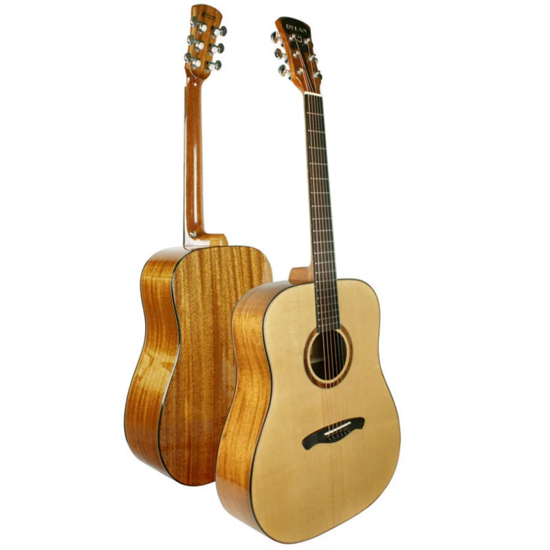 アコースティックギター ナチュラルフィニッシュ アコースティックギター41インチ手作りスペインナチュラルカラー初心者
