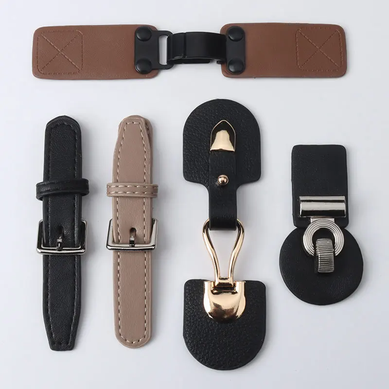 Accessoires décoratifs en cuir, boucles, fermetures pour vêtements de mode haut de gamme_voghion.com