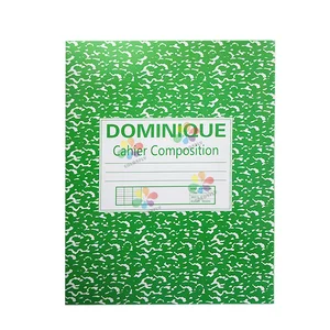 Anti-Bleed French Line Exercise Book Custom Logo Bulk School Notebook