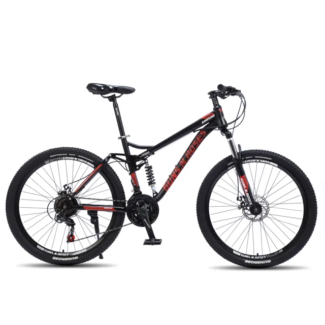 2024 Wholesale 26-Inch Full Suspension Men's Mountain Bike 21 Speed Bicicleta with Wholesale 21 Speed Bicycle