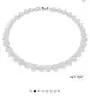 Silver Heart-shaped necklace