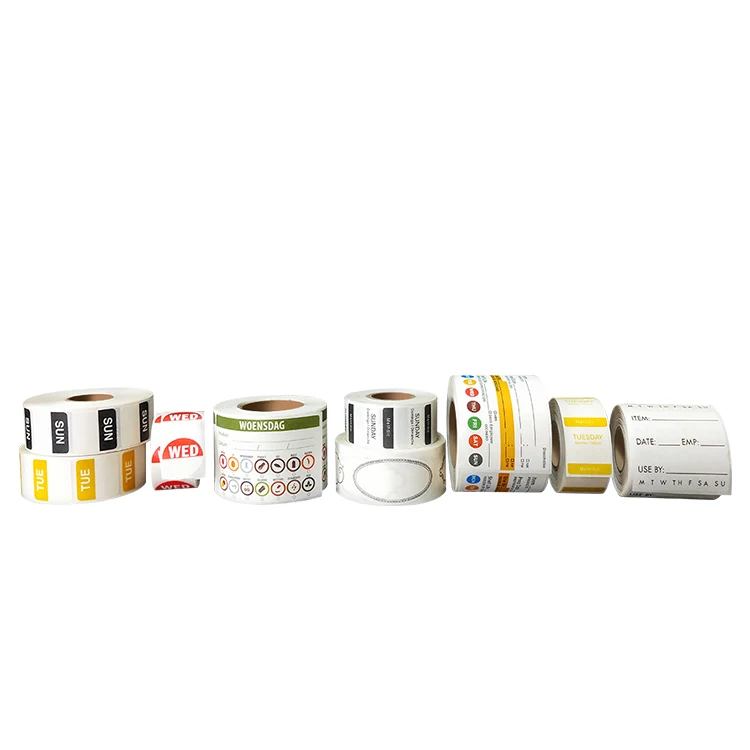 Shipping Mark Labels Size Customized Material Adhesive Thermal Sticker
