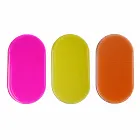 Blend Color Oval Nanocrystalline Glass Foot File