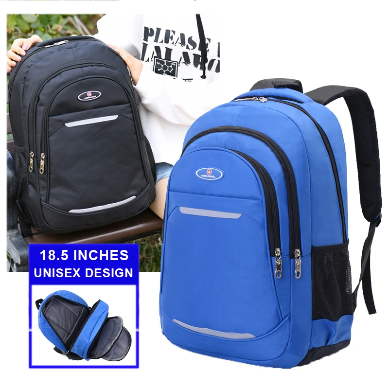 Cheap Price Wholesale Computer Sac a dos Customize Nylon School Bags Kids Book Bag