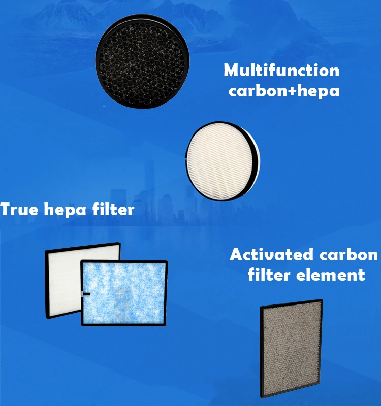 product oem customized high efficiency mini air purifier  h13 h14 hepa filter replacement for brands air purifier-0