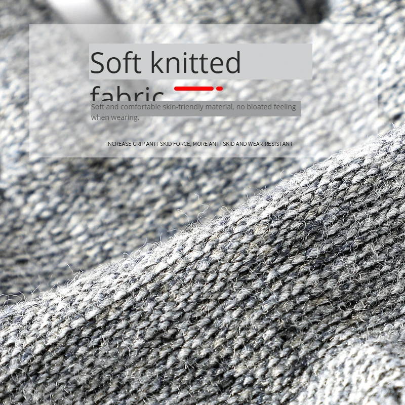 Вязаные зимние варежки из акрила