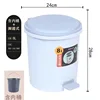 8L Gray Foot-operated Handheld Inner Bucket