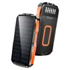 Banco de energía solar naranja