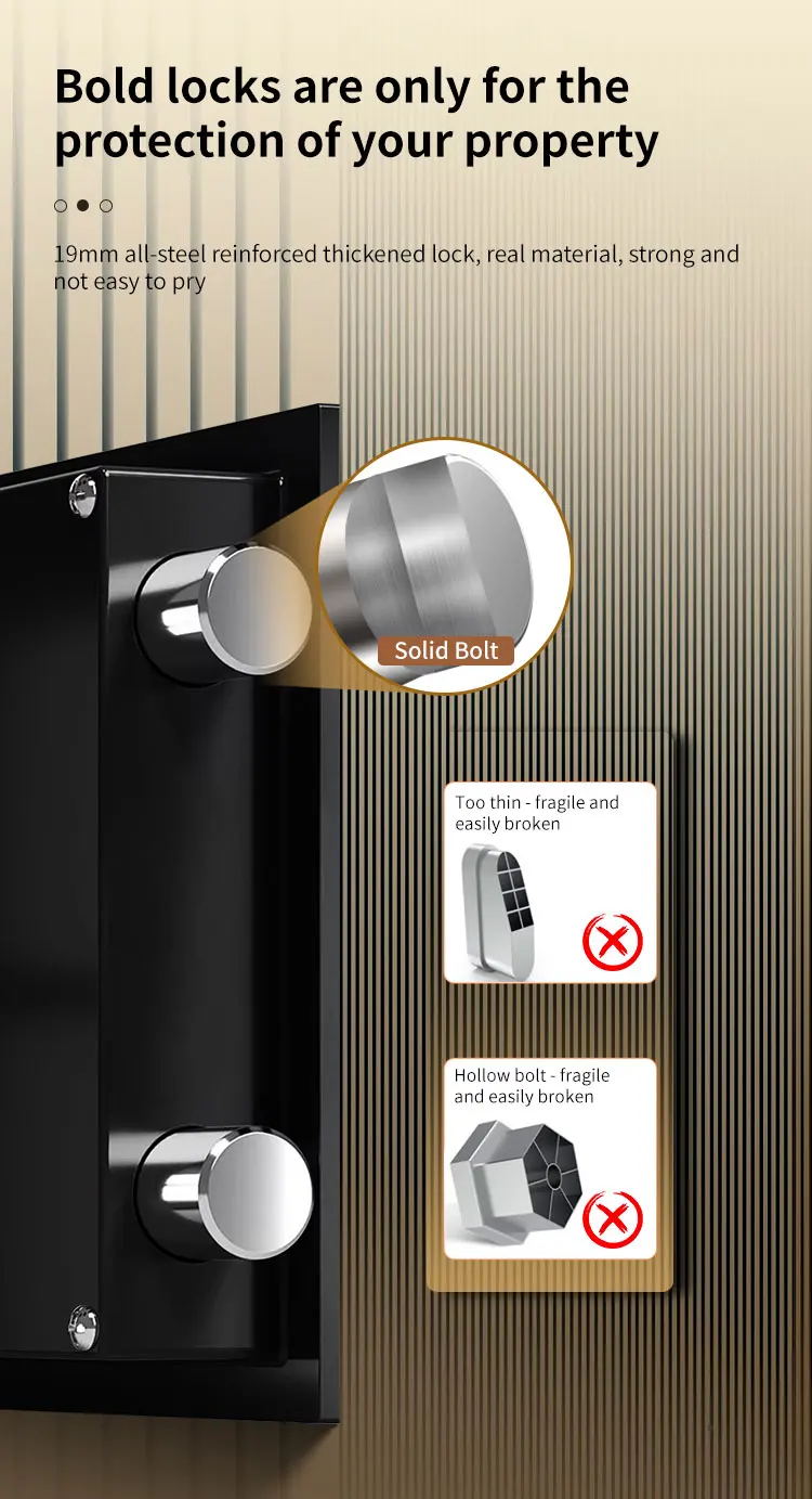 CEQSAFE Small Mini Eletronic Deposit Digital Password Lock Safe Box for Money manufacture