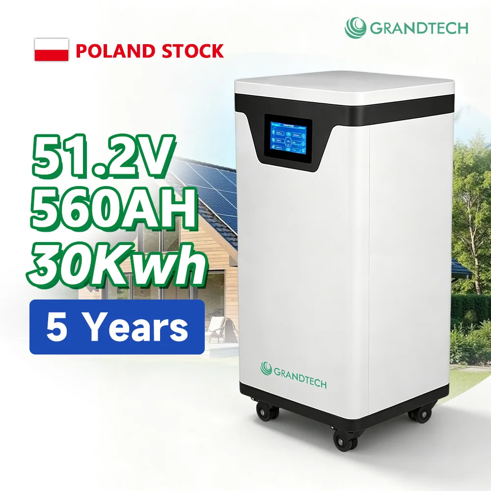 51.2V 15Kwh 20KWH 30KW Lifepo4 Lithium Solar Battery 48V 280Ah 560Ah Lithium Ion Battery Pack 30Kwh Home Energy Storage System