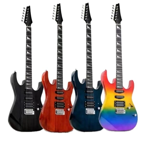 OEM Custom Factory Musical Instrument Best Seller Electric Guitar Poplar Electrique Guitare Electronic Electro Guitar Electric