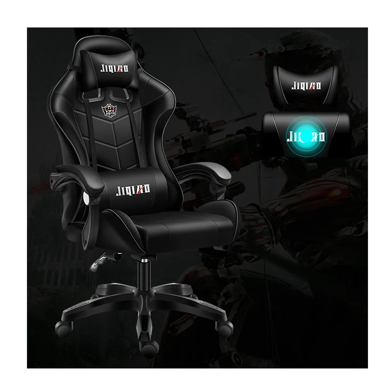 Kainice Factory Direct Sales chair for office gaming chair with lights and speakers Swivel silla gamer for Home Office 852017