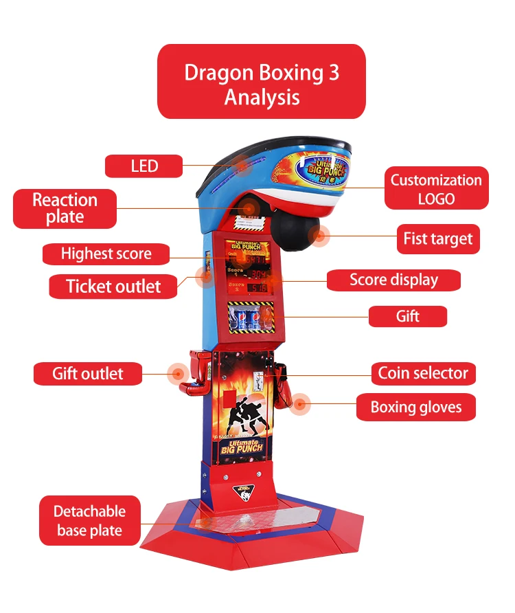 High Quality Sport Theme Punching Arcade Boxing Game Machine With Factory Price Buy Punching