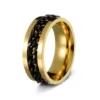 gold black
