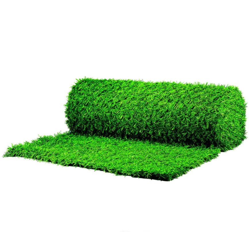 Wholesale Hot-Selling High-Quality Artificial Grass Chain Link Netting / Privacy Garden Architectural FenceDecorative Grassfence