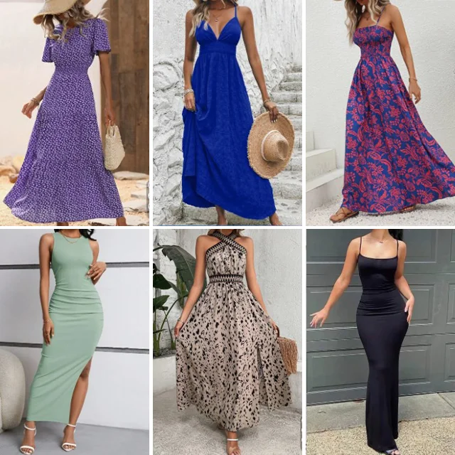 Wholesale Women's Clothing - High-Quality Mixed Matched Dresses