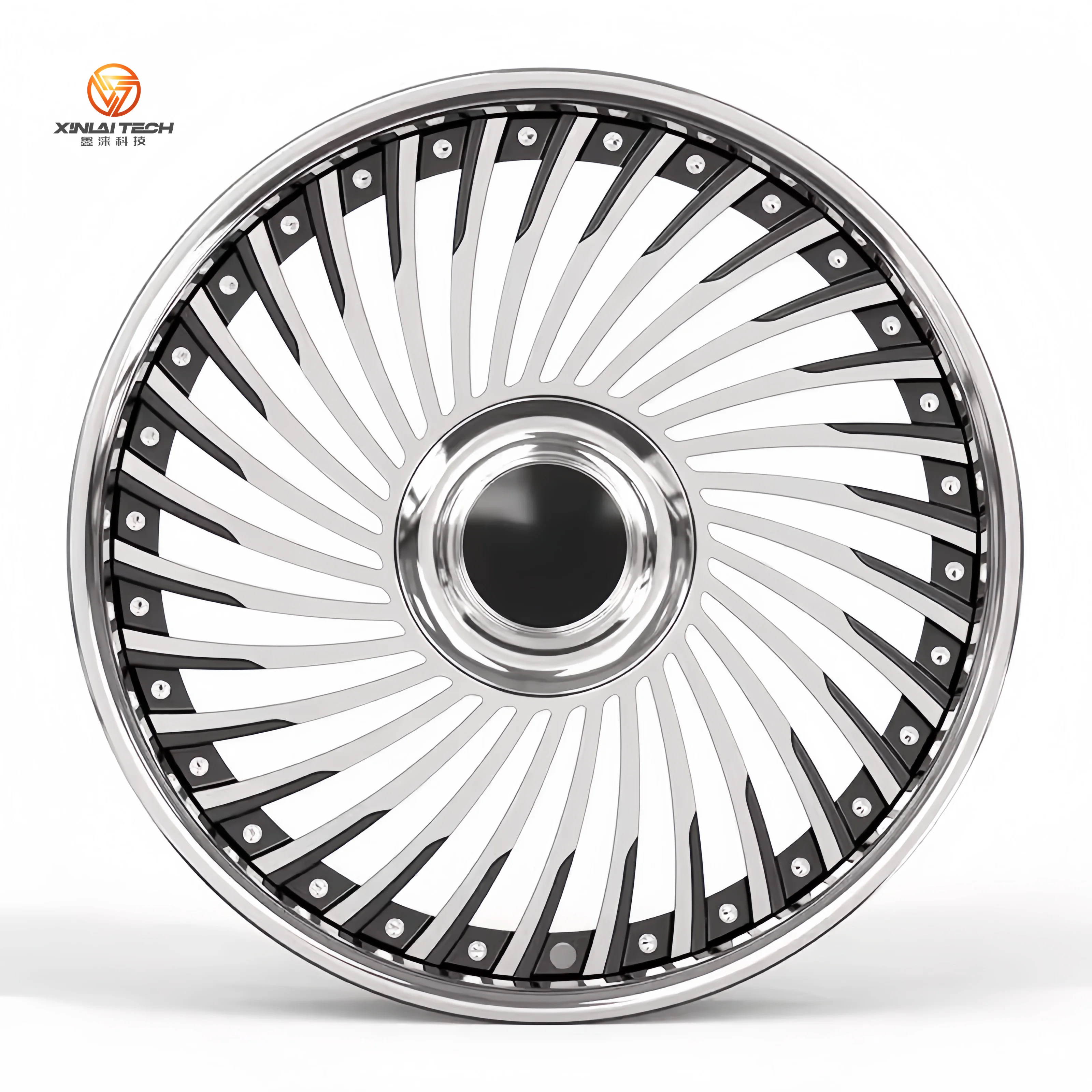 2024 Hot Sale 2 Piece Forged Brushed Polished 5x120 5x112 5x114.3 18 19 20 21 22 Inch Wheel for Racing Deep Concave Car Wheel - Image 1