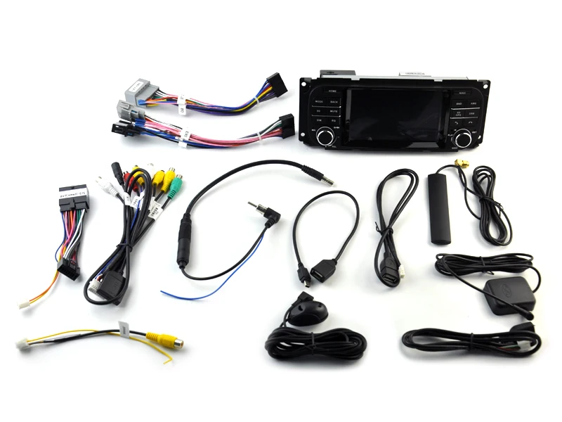 Autoradio Android 15 Pour Jeep Grand Cherokee, Wrangler, Chrysler - Écran Tactile 6.86", 2+64Go, CarPlay/Android Auto, GPS, Caméra De Recul