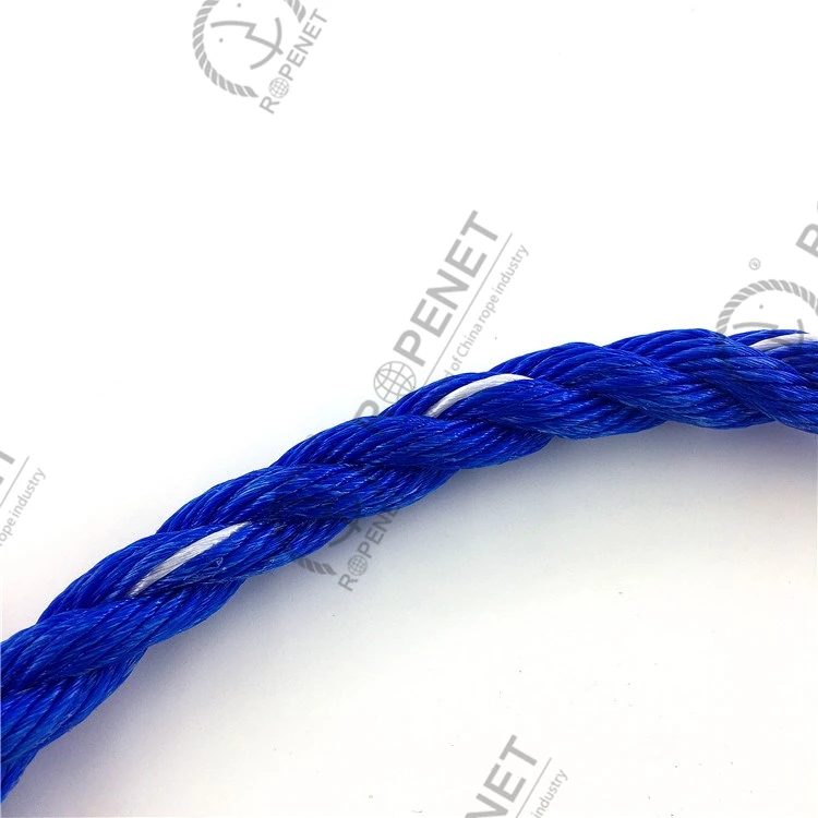 Polyethylene 3 Strand Twisted Plastic Twine Rope 6mm-12mm Multi-Purpose ...