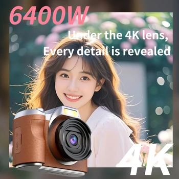 LK012 Professional Photo Smart Mini SLR CCD 3" IPS Screen Projection Kids Film Camera HD 1080P Waterproof Plastic MicroSD MP3 detail image