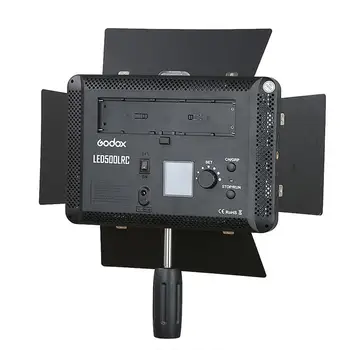 Godox LED500LRC 500 LED 3300-5600K Bi-color Wireless Remote Video Light Lighting Stepless Brightness for DSLR Camera detail image