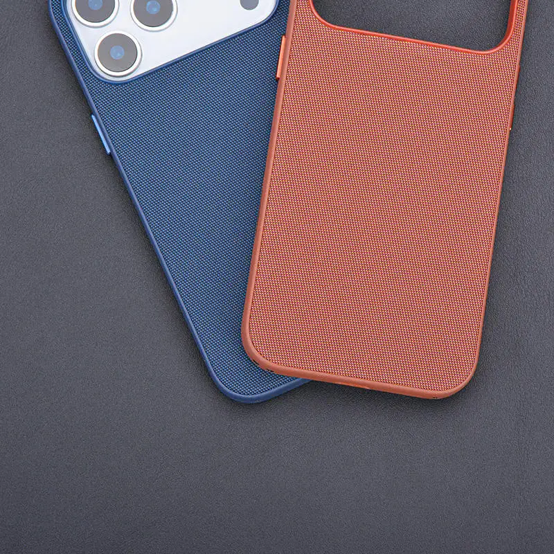 product multi color techwoven case with magnetic for iphone 17 pro max shockproof phone case with ai button custom magnetic for 17 air-7