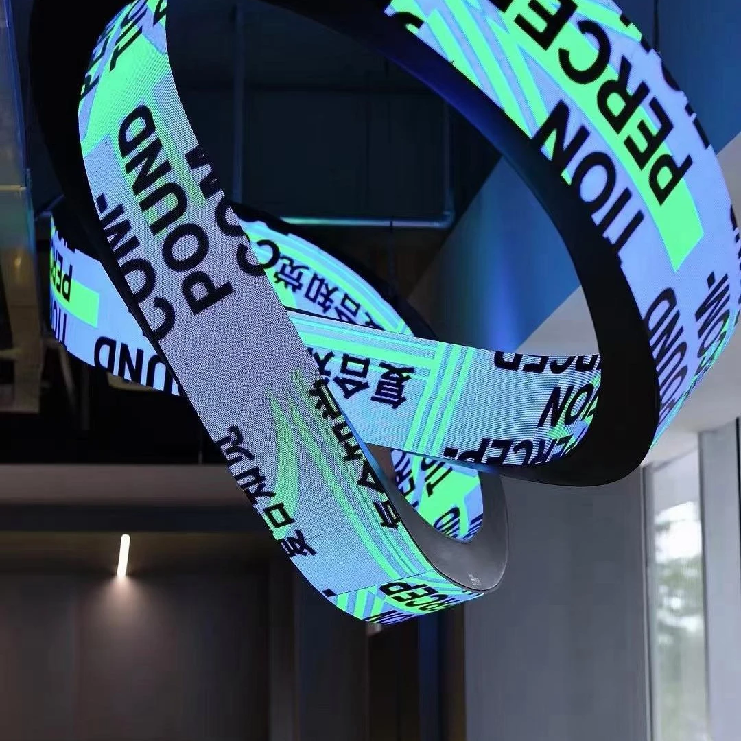 Led Soft Panel Flexible Screen Technology Soft Rollable Display High Definition Led