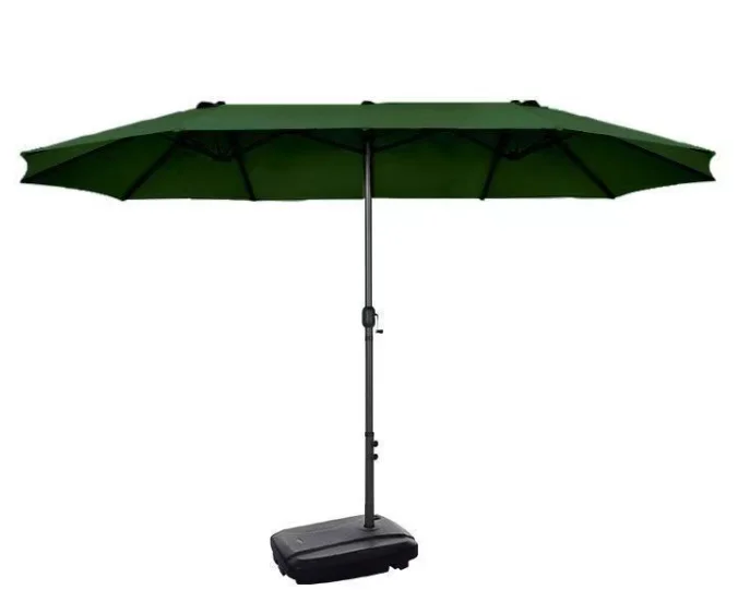 48'' round glass patio table with umbrella hole Tropitone Acrylic 48 Patio Table with Umbrella Hole