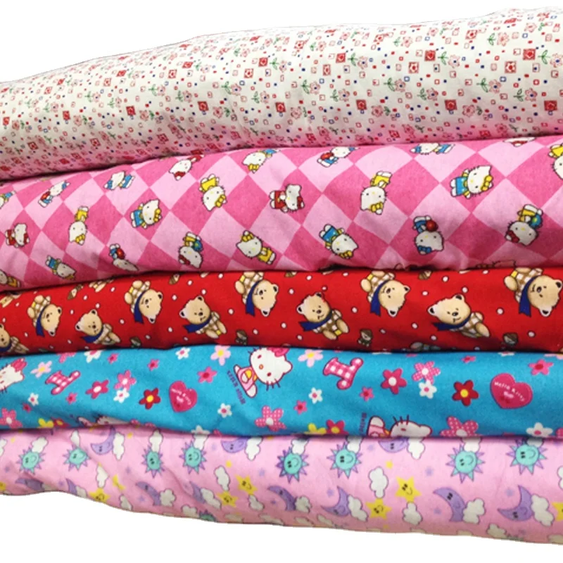 100 % Cotton Printed Fabric for Bed Sheets Fabric
