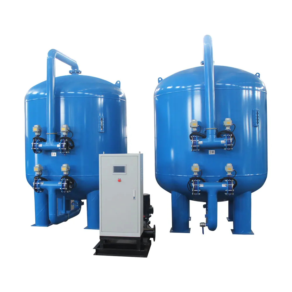 Side Stream Filtration Systems Multimedia Sand Filters tank for Cooling Tower