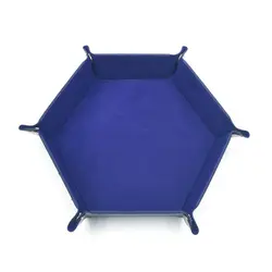 Складной кожаный шестигранный лоток для костей под заказ от производителя коробки хранения dnd другие игровые