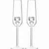 Nouveau verre à champagne Hello Kitty, pack de deux