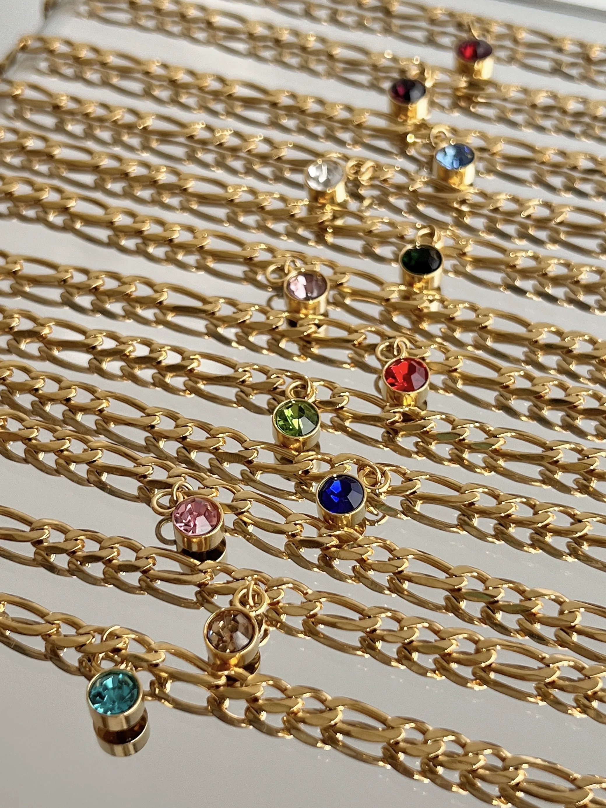 2024 Dazan New Ins 18k Gold Plated Tarnish Free Stainless Steel Boho