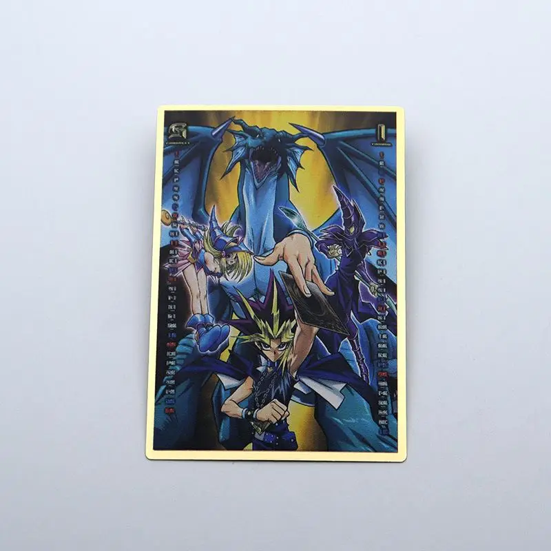 Custom Gold Metal Field Center Card Yugioh Metal Cards